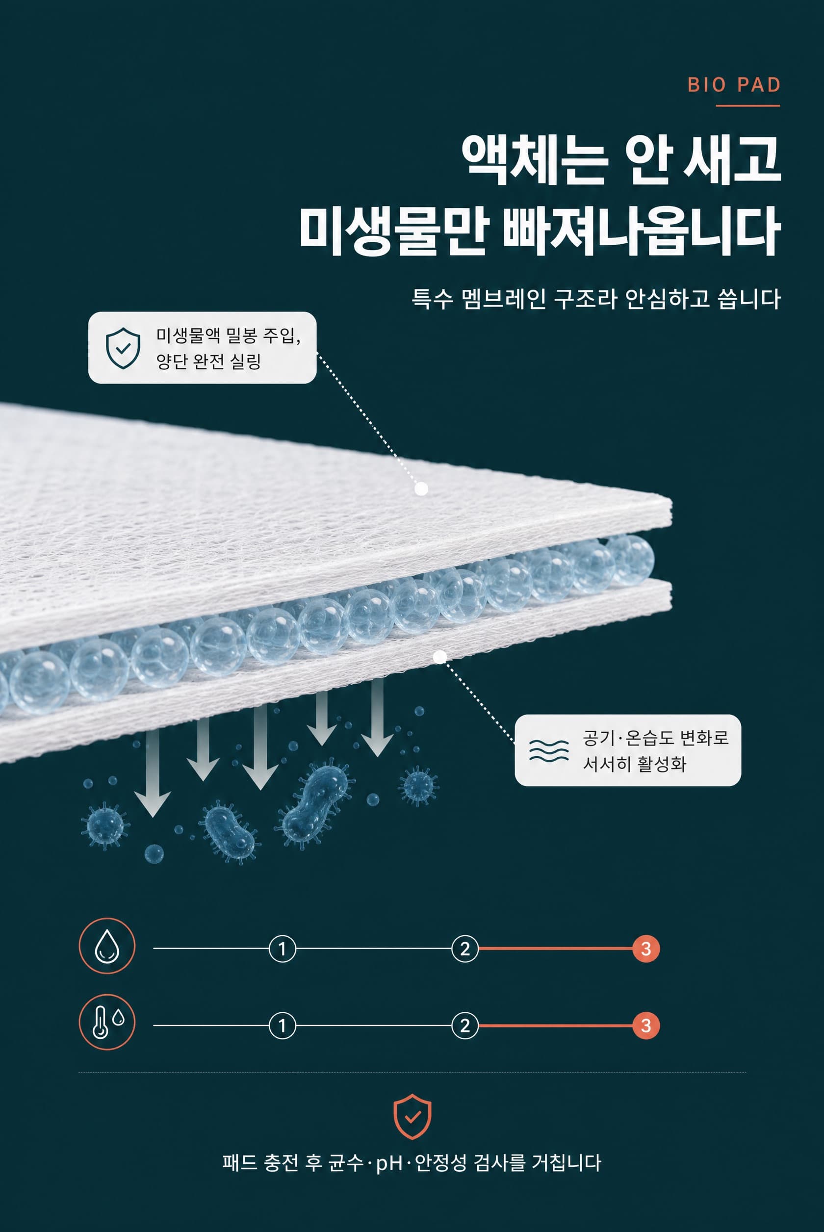바이오패드의 구조